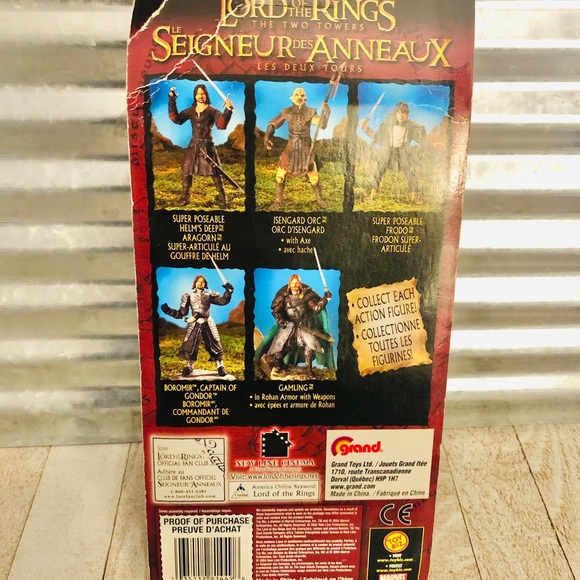 Lord of the Rings The Two Towers Frodo Figure - Picture 7 of 7